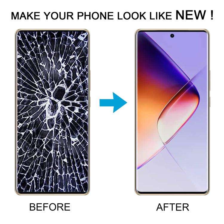 For Infinix Note 40 Pro 4G X6850 AMOLED Original LCD Screen Digitizer Full Assembly with Frame (B...