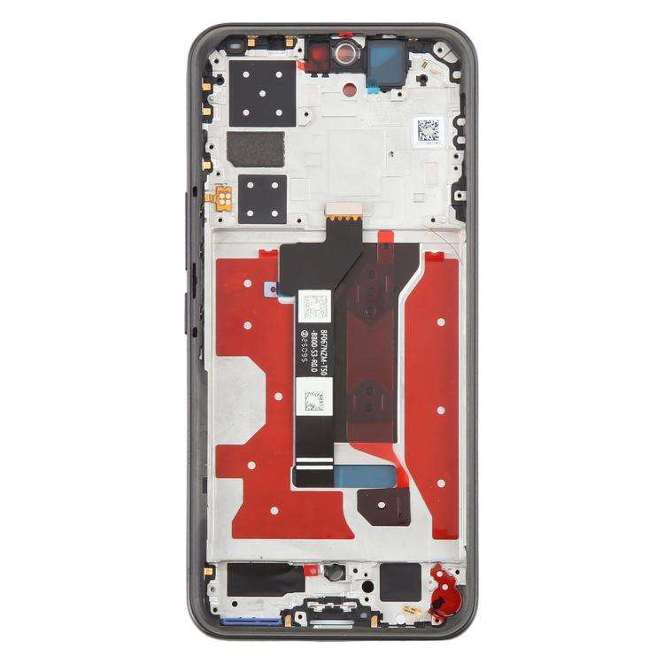 For Honor 400 Pro Original LCD Screen Digitizer Full Assembly with Frame (Black)