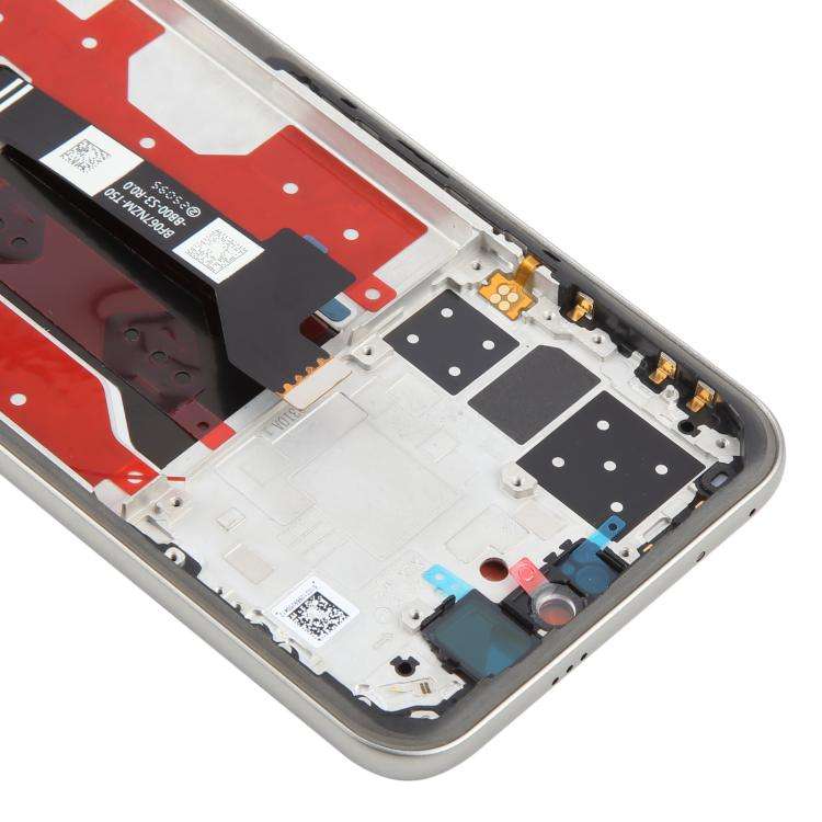For Honor 400 Pro Original LCD Screen Digitizer Full Assembly with Frame (Grey)