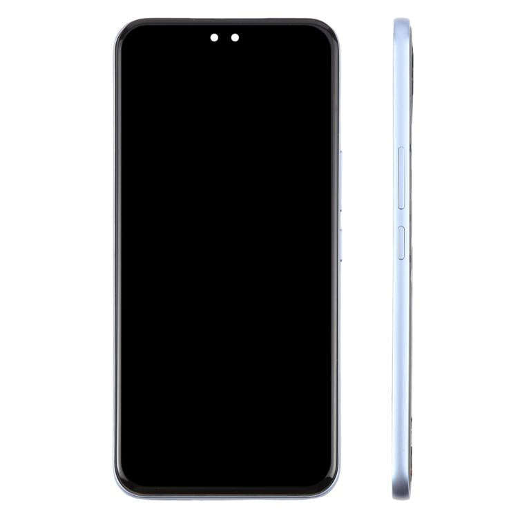 For Honor 400 Pro Original LCD Screen Digitizer Full Assembly with Frame (Blue)