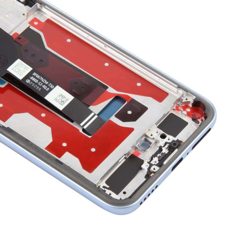 For Honor 400 Pro Original LCD Screen Digitizer Full Assembly with Frame (Blue)