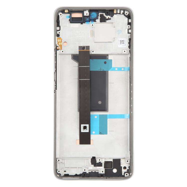 For Xiaomi Redmi Note 15 Pro 4G Original LCD Screen Digitizer Full Assembly with Frame (Silver)