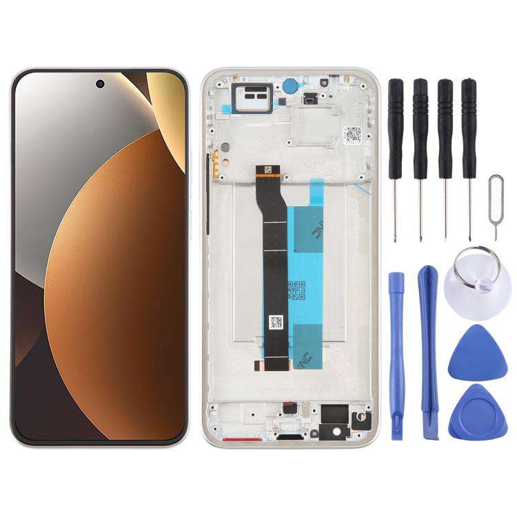 For Xiaomi Redmi Note 15 Pro 5G Original LCD Screen Digitizer Full Assembly with Frame (Blue)