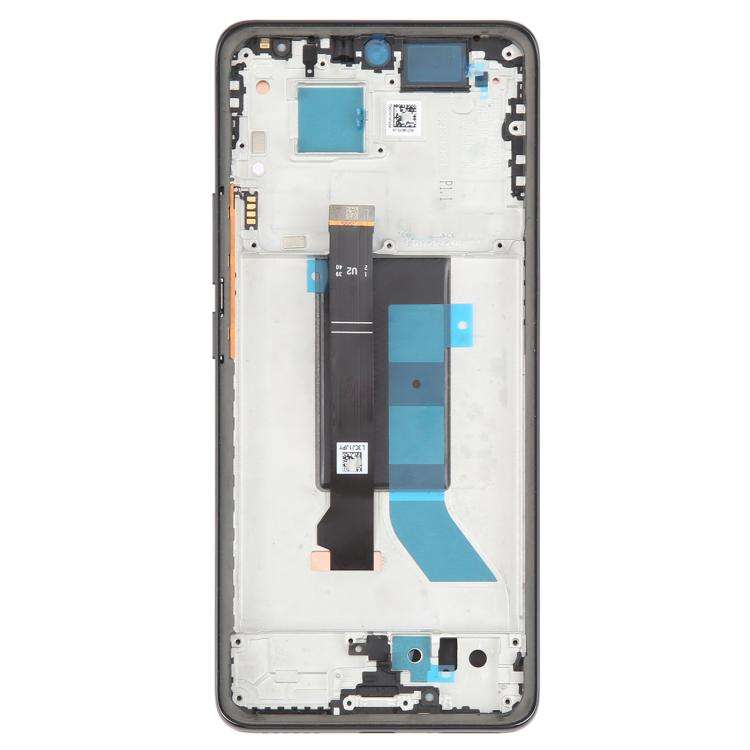 For Xiaomi Redmi Note 14 Pro 5G India Original LCD Screen Digitizer Full Assembly with Frame (Black)