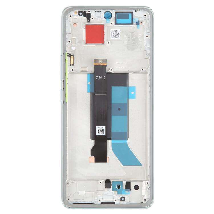 For Xiaomi Redmi Note 14 Pro 5G India Original LCD Screen Digitizer Full Assembly with Frame (Green)