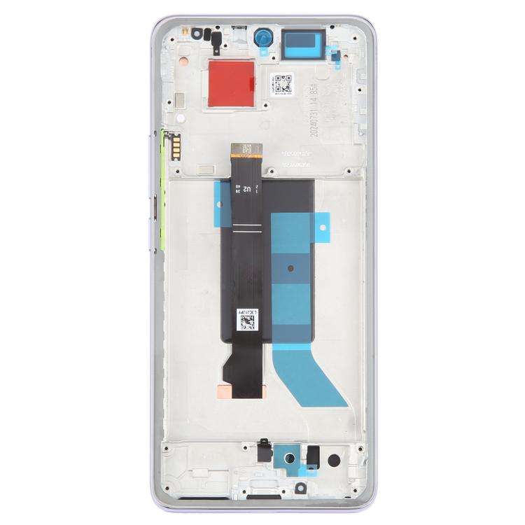 For Xiaomi Redmi Note 14 Pro 5G India Original LCD Screen Digitizer Full Assembly with Frame (Pur...
