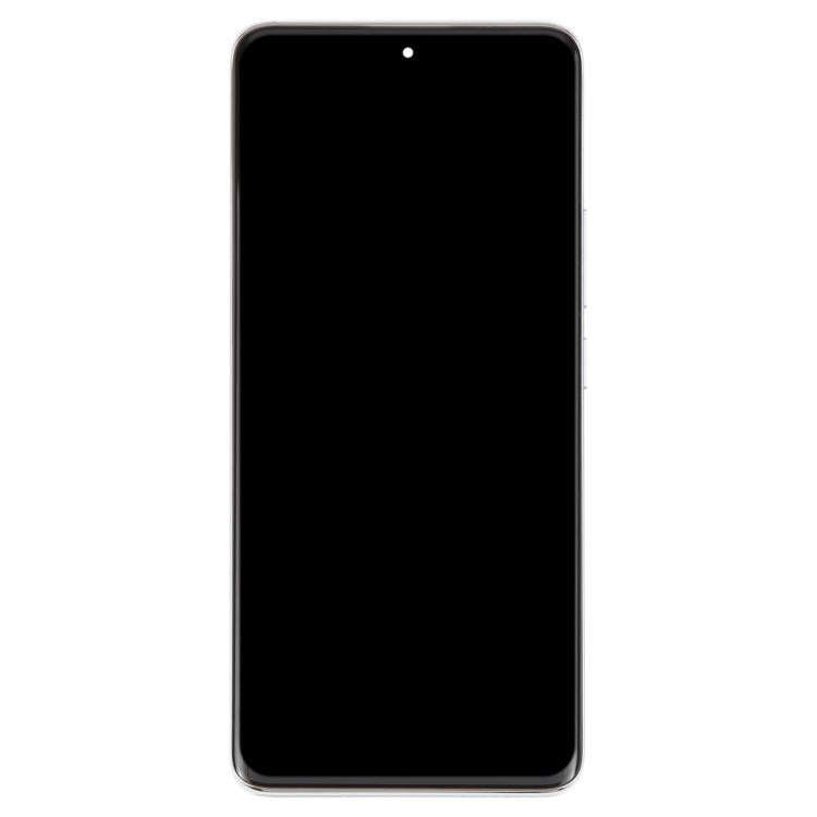 For Xiaomi Redmi Note 14 Pro 5G India Original LCD Screen Digitizer Full Assembly with Frame (Sil...