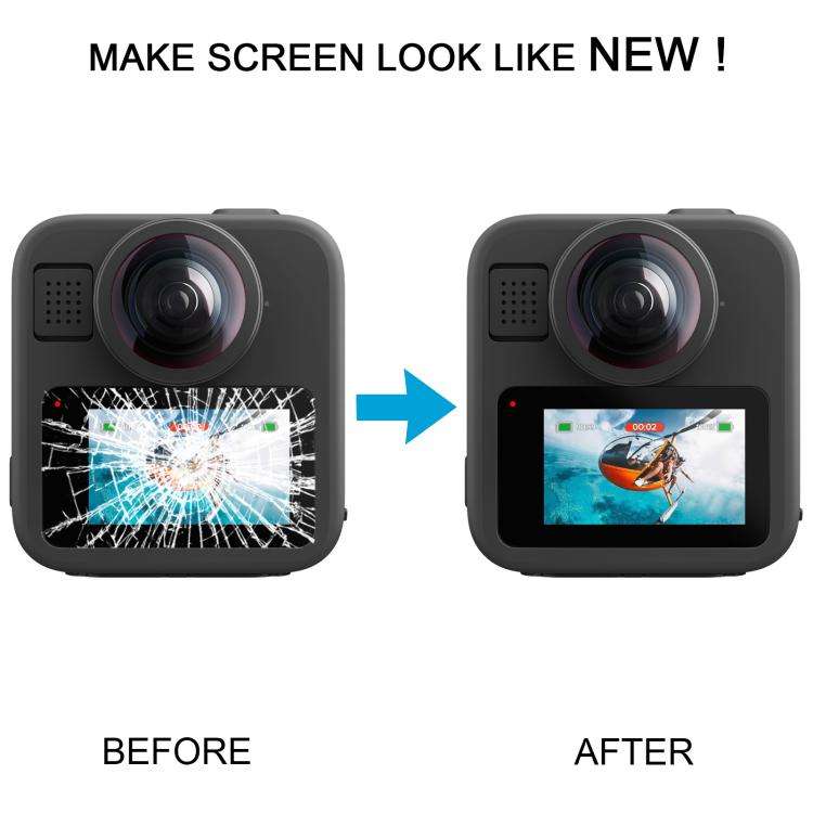For GoPro MAX2 Original LCD Screen and Digitizer Full Assembly