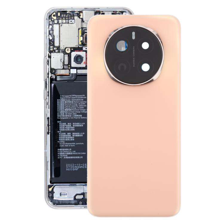 For Honor Magic7 OEM Battery Back Cover with Camera Lens Frame(Gold)