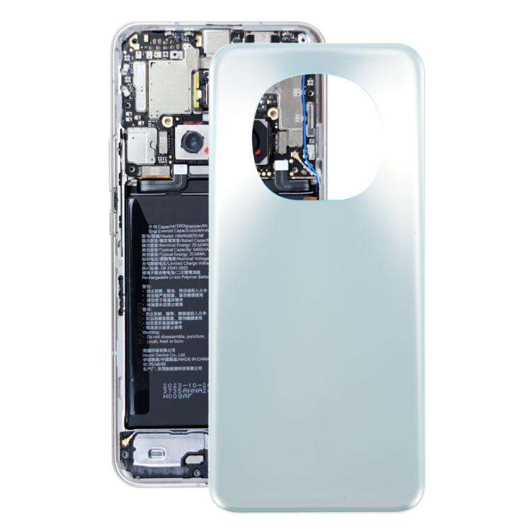 For Honor Magic7 OEM Battery Back Cover(Blue)