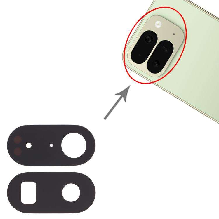 For Google Pixel 10 Pro Fold 10pcs Back Camera Lens