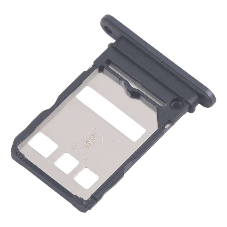 For Honor 90 Pro 10pcs Original SIM Card Tray + SIM Card Tray (Black)