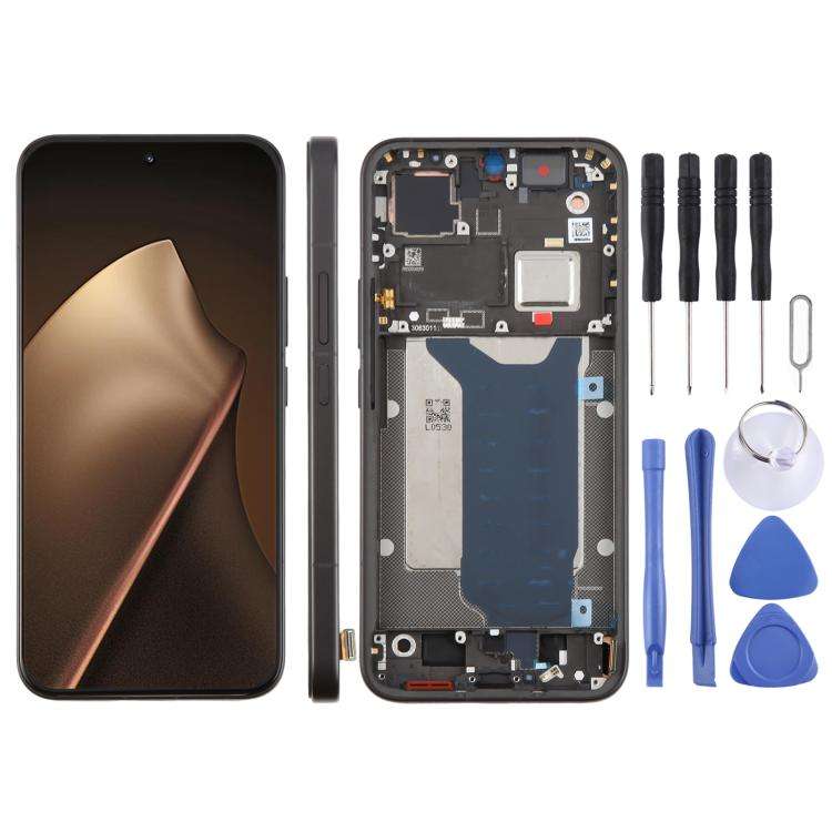 For Xiaomi 15T Pro Original LCD Screen Digitizer Full Assembly with Frame (Black)