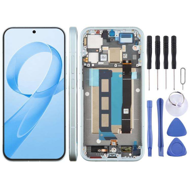 For Redmi K90 Original LCD Screen Digitizer Full Assembly with Frame (Blue)