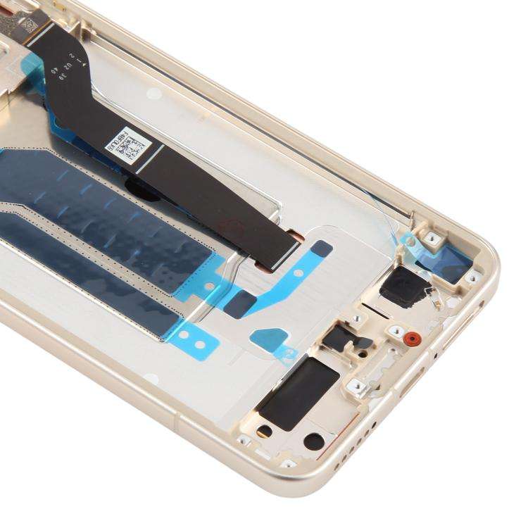 For Xiaomi Civi 5 Pro Original LCD Screen Digitizer Full Assembly with Frame (Rose Gold)