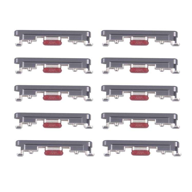 For Huawei Mate 80 Pro 10pcs Original Volume Control Button (Black)