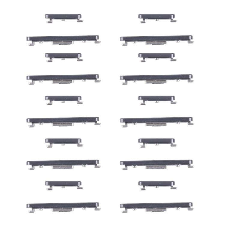 For Huawei Pura 70 Pro+ 10pairs Original Power Button and Volume Control Button (Black)