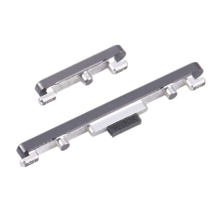 For Huawei P60 Pro 10pairs Original Power Button and Volume Control Button (Black)