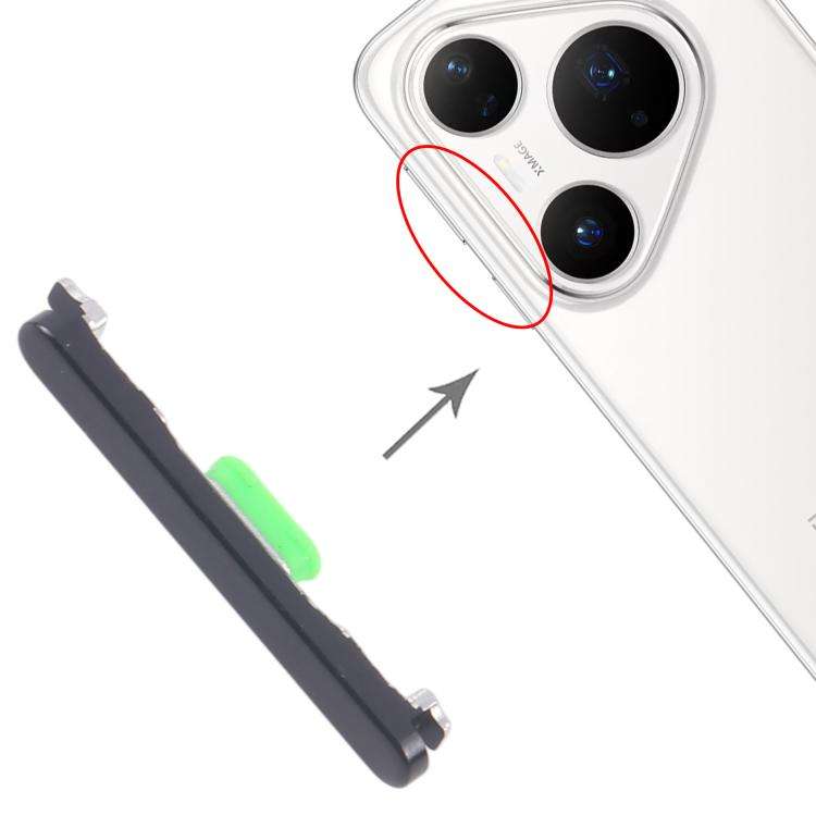 For Huawei Pura 80 Pro+ 10pcs Original Volume Control Button (Black)