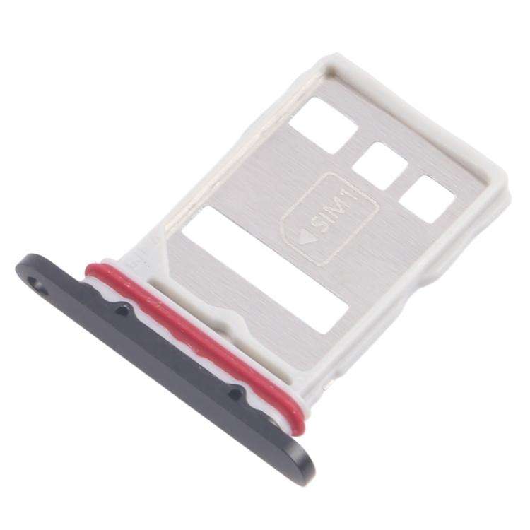 For Huawei Mate 60 Pro 10pcs Original SIM Card Tray + NM Card Tray (Black)