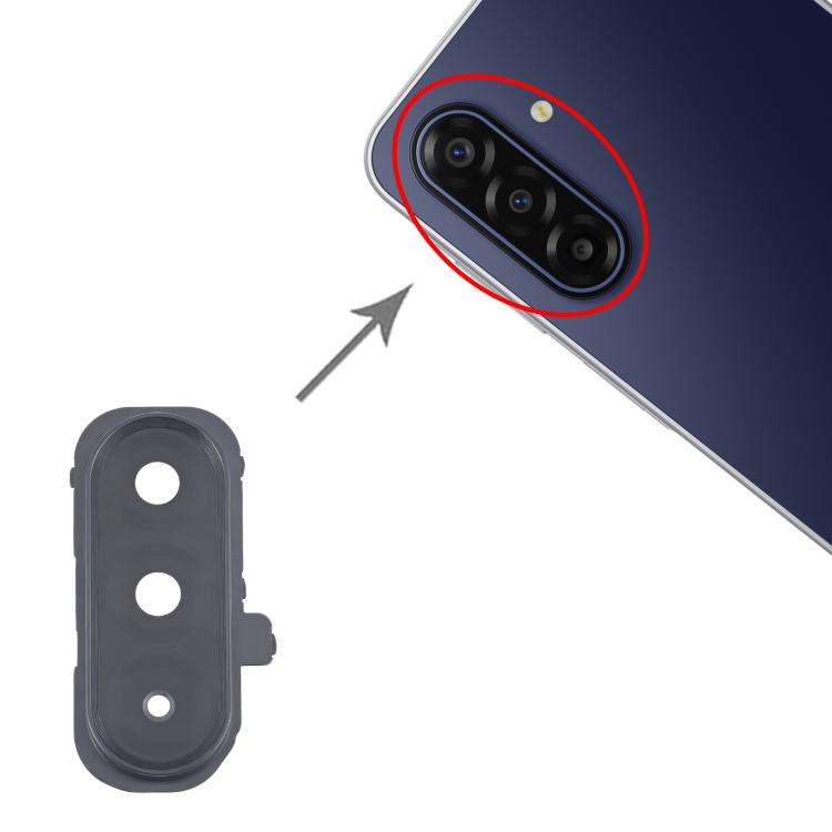 For Samsung Galaxy M17 SM-M176B 10pcs Rear Camera Lens Cover (Black)