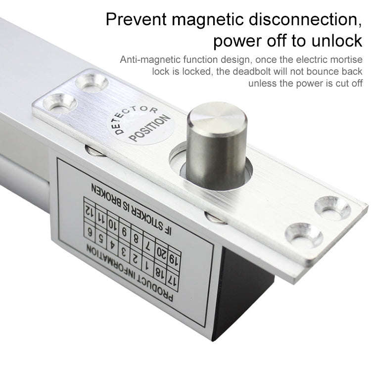 Electric Mortise Lock(Silver)