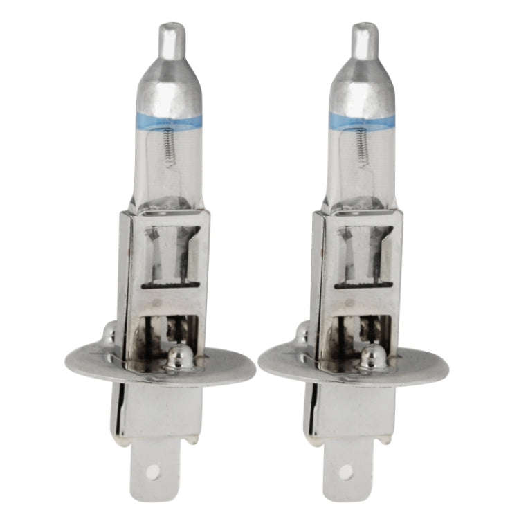 2 PCS H1 12V / 55W / 4300K / 1600lm Xenon Car Headlight Bulbs, Warm White