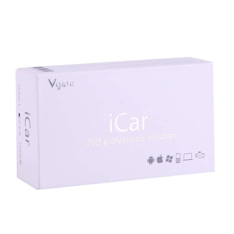 High Quality Super Mini Vgate iCar2 ELM327 OBDII WiFi Car Scanner Tool, Support Android & iOS(Bla...