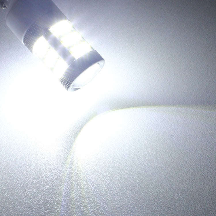 2PCS 1156 10W 540LM White Light 54 LED 4014 SMD Car Brake Light Steering Light Bulb, DC 12V
