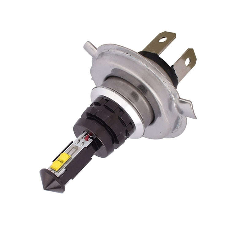 H4 20W 800LM White Light 4 XT-E LED Car Daytime Running Light Headlight Bulb, DC 12-24V