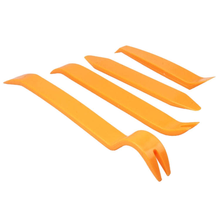 4 in 1 Car Audio System Dashboard Door Panel Removal Tools Kit(Orange)
