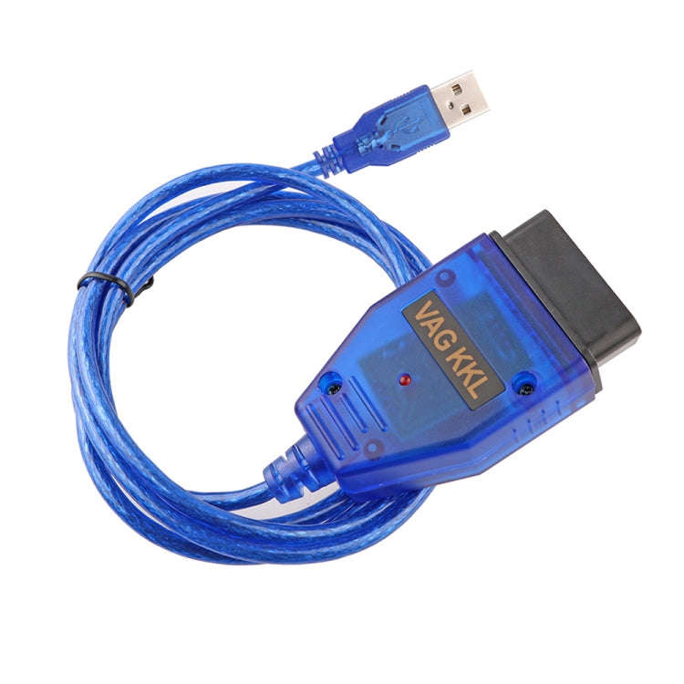 USB Cable KKL VAG-COM Car Auto Scanner Scan Tool for VW/Audi 409.1(Blue)