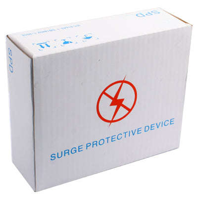 Video Data Power Surge Protector 3 In 1 Surge Protection Arrester 220V(Golden)