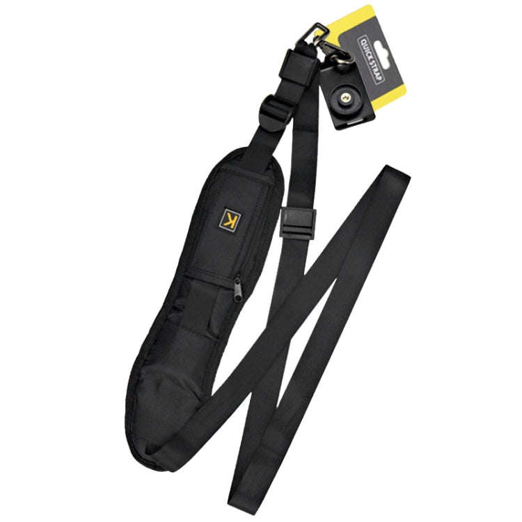 Safe & Fast Quick Rapid Camera Single Sling Strap(Black)