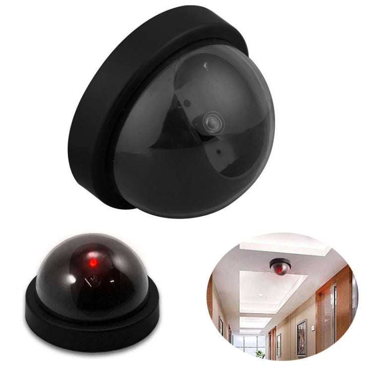 Realistic Looking Fake Dummy Motion Detection System Security Camera(Black)