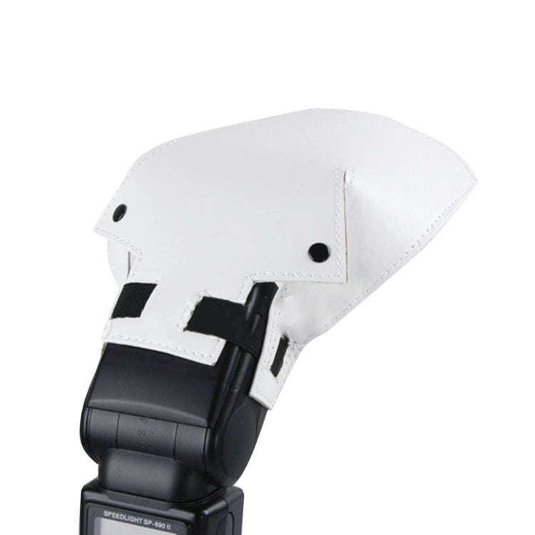 Universal Flash Light Speedlite Bounce Reflector Diffuser(White)
