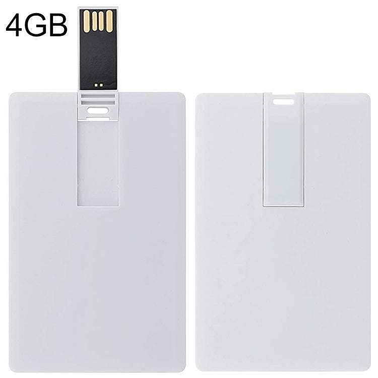 4 GB Card USB Flash Disk (Can Be Customized Design, MOQ: 100 pcs)