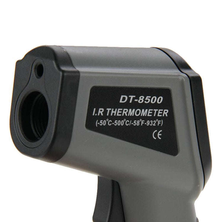 DT-8500 LCD Digital Infrared Thermometer, Temperature Range: -50-500 Celsius Degree(Grey)