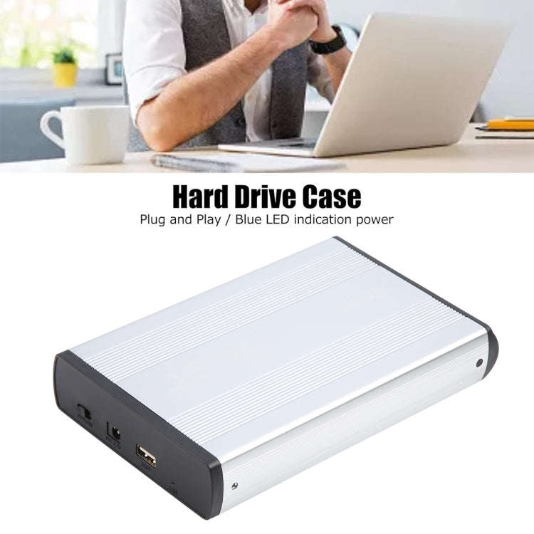 3.5 inch HDD External Case, Support IDE Hard Drive, UK Plug