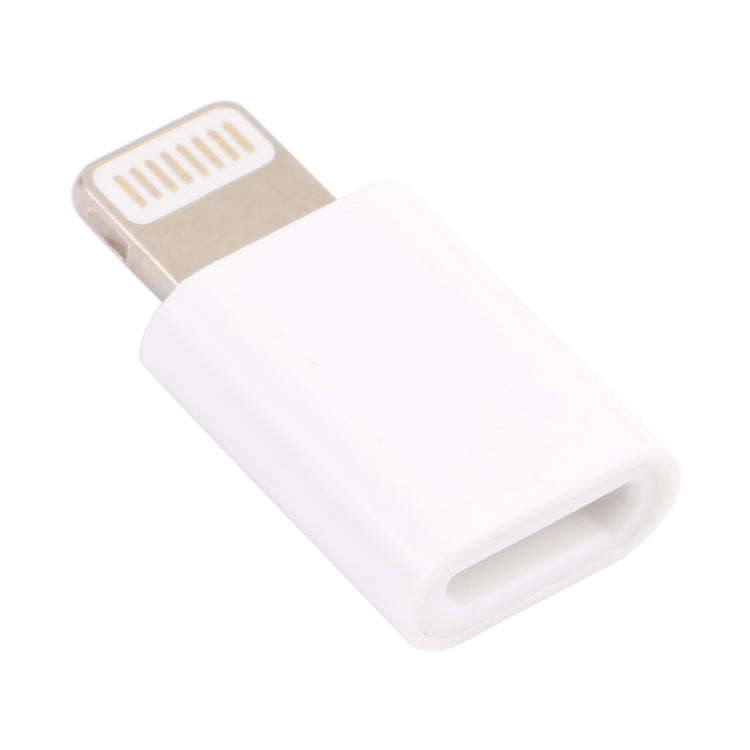 Micro USB Female to 8 Pin Male Mini Adapter(White)
