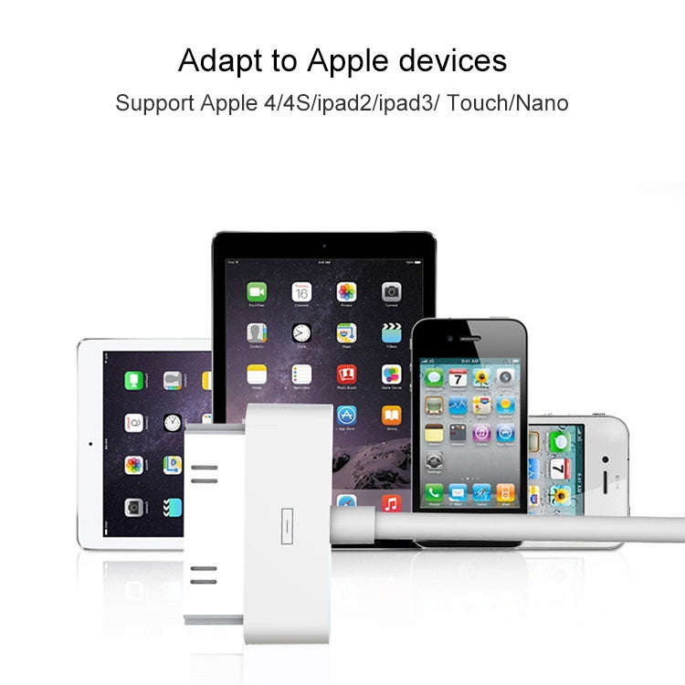 USB Data Cable for New iPad (iPad 3) / iPad 2/ iPad, iPhone 4 & 4S, iPhone 3GS/3G, iPod touch, Le...