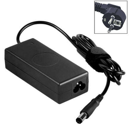 EU Plug AC Adapter 19.5V 3.34A 65W for Dell Notebook, Output Tips: 7.4x5.0mm
