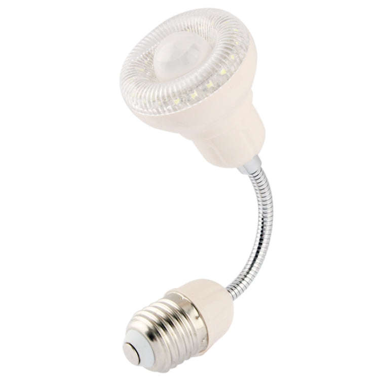 1.8W E27 Spiral Human Sensor Light Control Energy-saving Night Light, Sensitive Distance: 5 - 7m(...