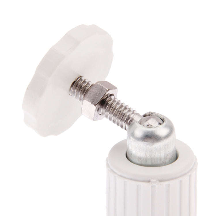 ABS Wall Mount Stand Bracket For Security Camera for Outdoor / Indoor Use, Size: 12.5cm x 8cm(White)