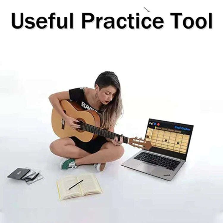 USB Interface Guitar Link Cable PC / MAC Recording(Black)