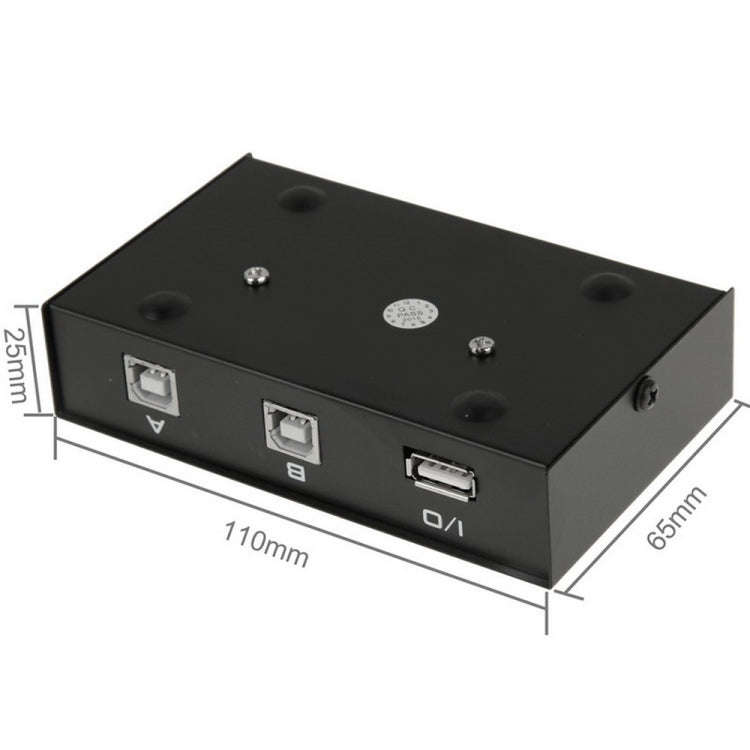 2 Port USB Data Switch(Black)