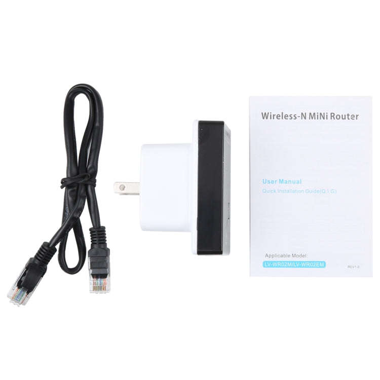 300Mbps Wireless-N Mini Router, Support AP / Client / Router / Bridge / Repeater Operating Modes,...