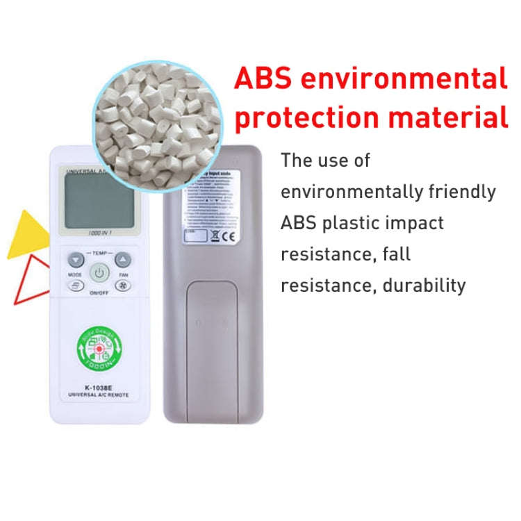 Chunghop Universal A/C Remote Control (K-1038E)