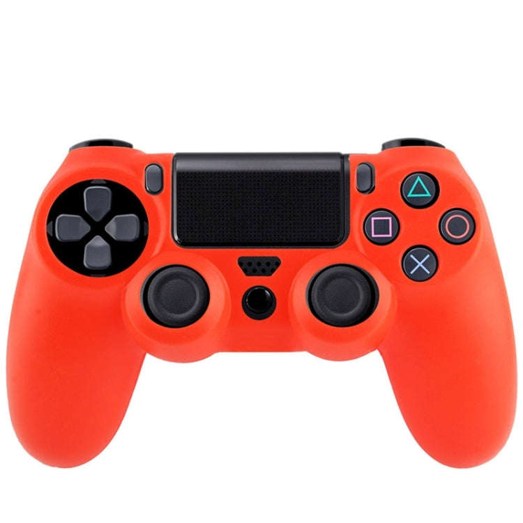 Flexible Silicone Protective Case for Sony PS4 Game Controller, Random Color Delivery