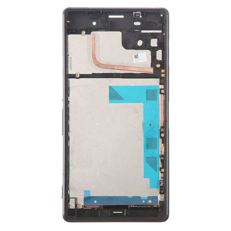 LCD Display + Touch Panel with Frame for Sony Xperia Z3 (Dual SIM Version) / D6633 / L55U(Black)
